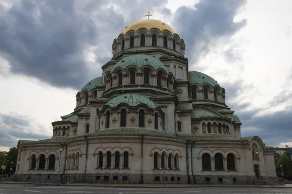 Catedral Alexander Nevski Sófia Bulgária — Fotografia de Stock