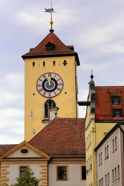 Torre Del Ayuntamiento Ratisbona — Foto de Stock