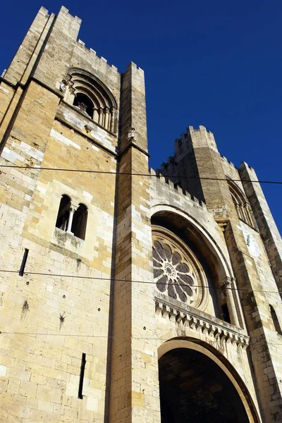 Vista Panorâmica Majestosa Arquitetura Catedral — Fotografia de Stock