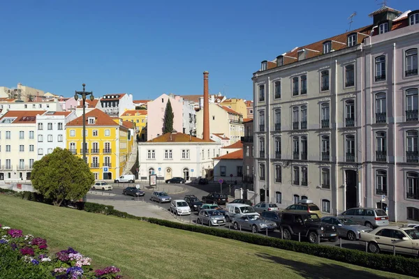 Régi Épület Lisszabon Portugália — Stock Fotó