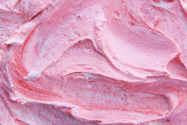 Background Texture Pattern Swirled Pink Berry Frozen Yogurt Delicious Refreshing Stock Image