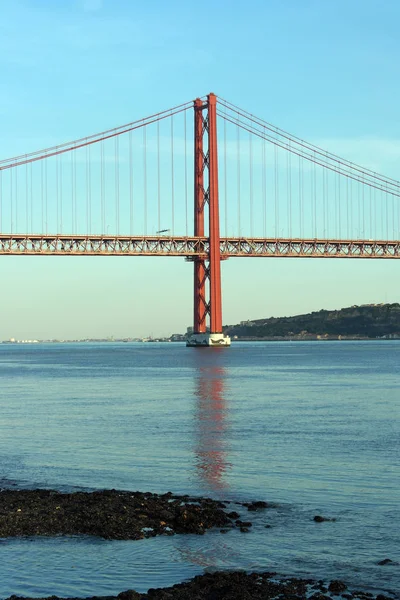 Ponte Abril Lisboa Portugal — Fotografia de Stock