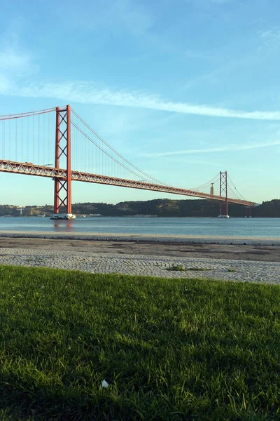 Ponte Abril Lisboa Portugal — Fotografia de Stock