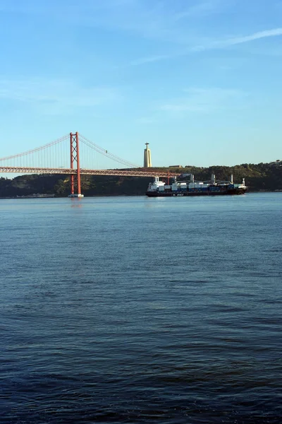 Puente Del Abril Lisboa Portugal — Foto de Stock