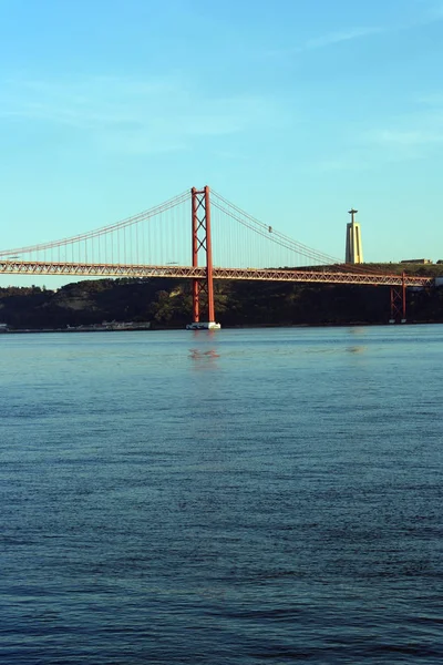 Puente Del Abril Lisboa Portugal — Foto de Stock