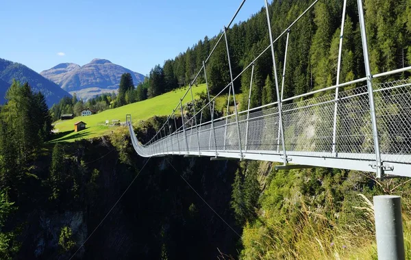 Vista Panorâmica Paisagem Majestosa Dos Alpes — Fotografia de Stock