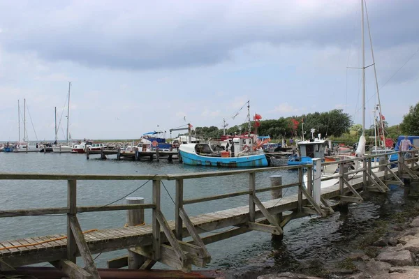 Baltische Zee Eiland Poel Boten Timmendorf — Stockfoto