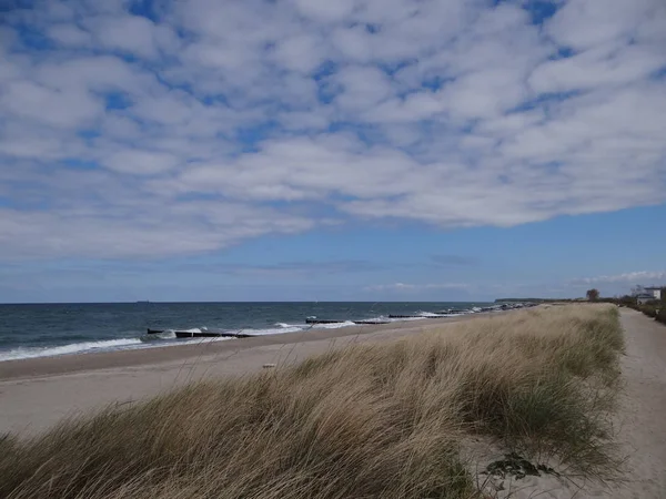 Балтийский Пляж Концепция Путешествия — стоковое фото