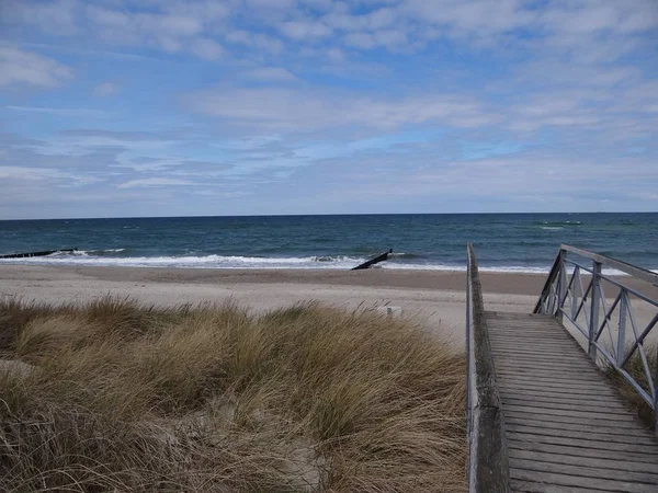 Балтийский Пляж Концепция Путешествия — стоковое фото