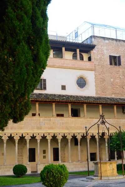 Palma Mallorca Μοναστήρι San Francisco Ισπανία Fassaden — Φωτογραφία Αρχείου