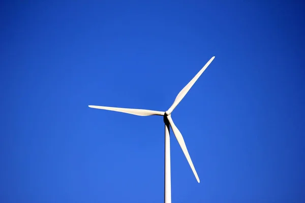 Větrný Mlýn Alternativní Elektrická Energie — Stock fotografie