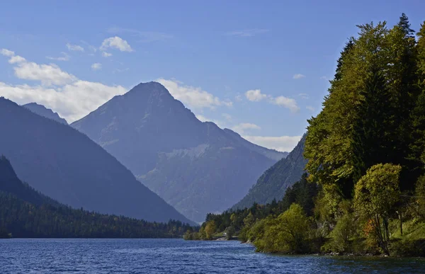 Plansee Thaneller 2341M Góry Ammer — Zdjęcie stockowe