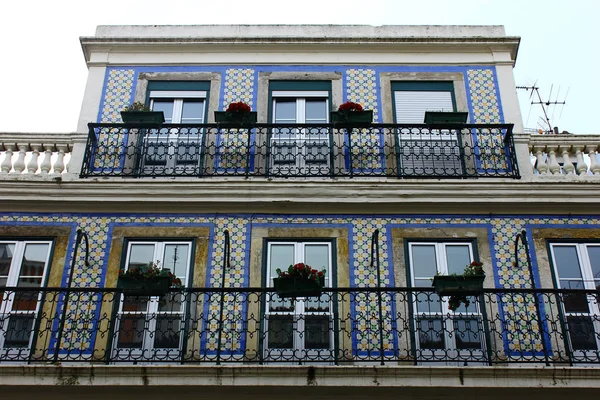 포르투갈 리스본 건물의 — 스톡 사진