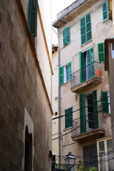 Τοίχοι Στην Palma Mallorca Ισπανία — Φωτογραφία Αρχείου