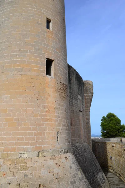 Castillo Palma Mallorca Balear Dolor — Foto de Stock