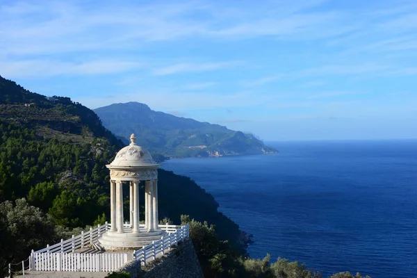 Mallorca Son Marroig Erzherzog Ludwig Salvage Ador Sisi Temple Monopterus — 图库照片