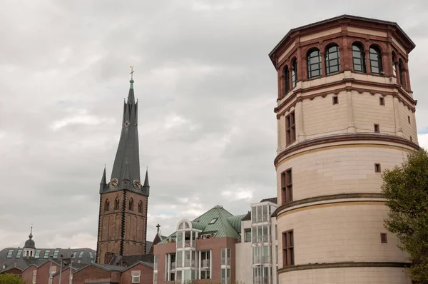 Museo Marítimo Torre Del Castillo Düsseldorf — Foto de Stock