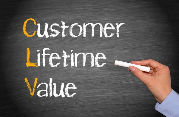 Clv Customer Lifetime Value — Stock Photo, Image
