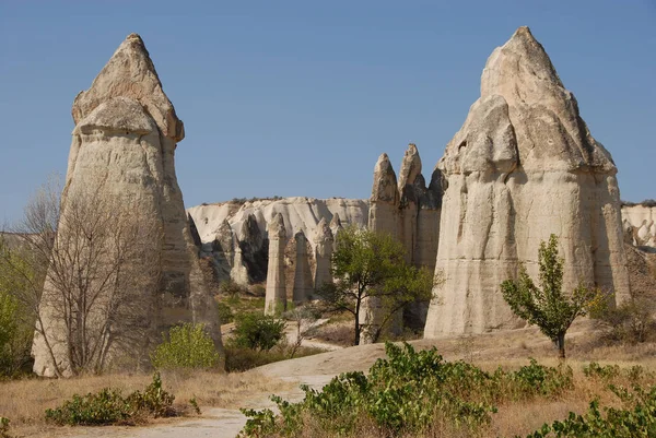 Вид Каппадокию Турции — стоковое фото