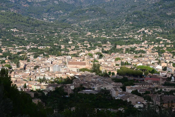 Fachadas Soller Maiorca Ilhas Baleares Espanha — Fotografia de Stock