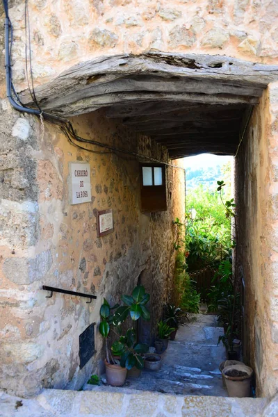 Ściany Valldemossa Majorka Hiszpania — Zdjęcie stockowe