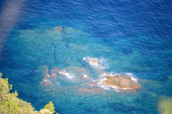 Waves Blue Sea Water Nature Travel — Stock Photo, Image