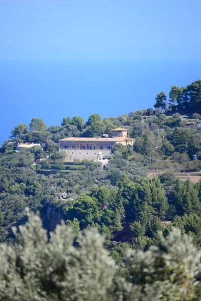 Paleis Residencia Miramar Mallorca Spanje Voormalige Eigenaars Oostenrijkse Aartshertog Ludwig — Stockfoto