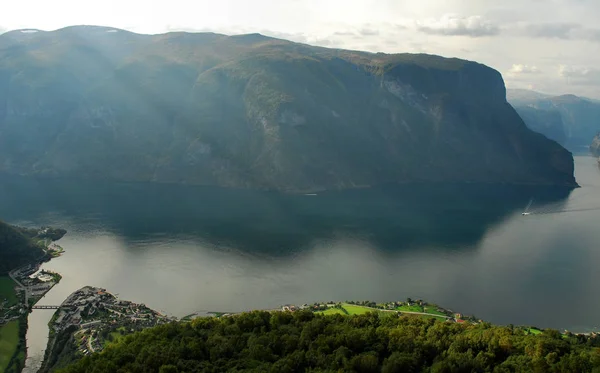 Noruega Sobre Naturaleza Paisaje Fondo — Foto de Stock