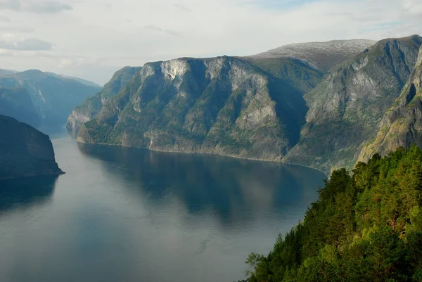 Noruega Sobre Naturaleza Paisaje Fondo — Foto de Stock