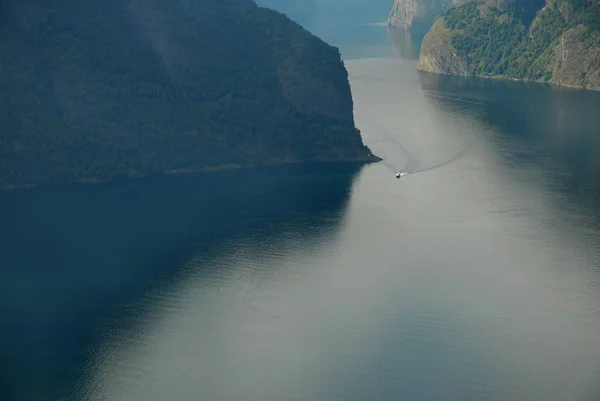 Norwegen Auf Naturlandschaft Hintergrund — Stockfoto