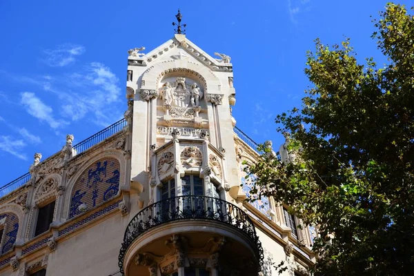 Facciate Casa Spagna Concetto Architettura — Foto Stock