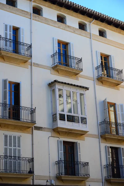 Fachadas Casa España Concepto Arquitectura — Foto de Stock