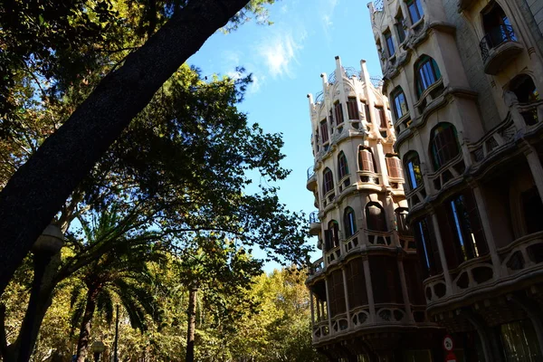 House Facades Spain Architecture Concept — Stock Photo, Image