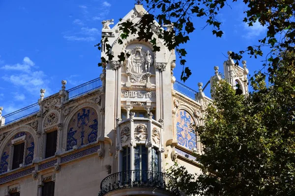Фасады Домов Испании Архитектурная Концепция — стоковое фото