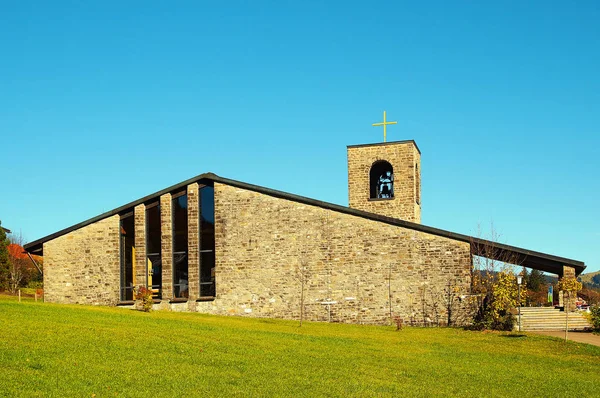 Heiliggeistkirche Oberjoch Bayern Germany Church Holy Spirit Oberjoch Germany — Stock Photo, Image