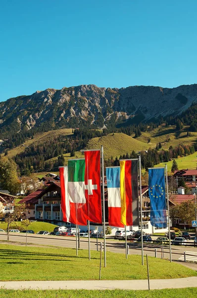 Oberjoch Bayern Deutschland Oberjoch Bavaria德国 — 图库照片