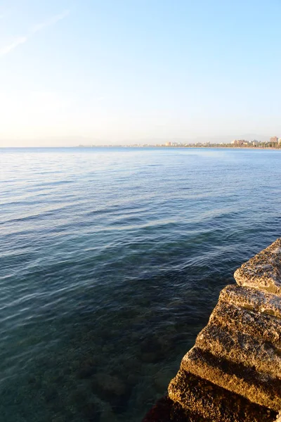 Wellen Von Blauem Meerwasser Natur Und Reisen — Stockfoto