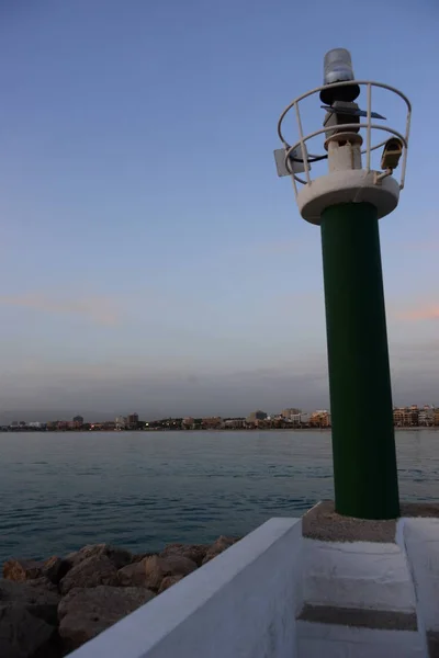 Schiffe Hafen Hafeneinfahrt — Stockfoto