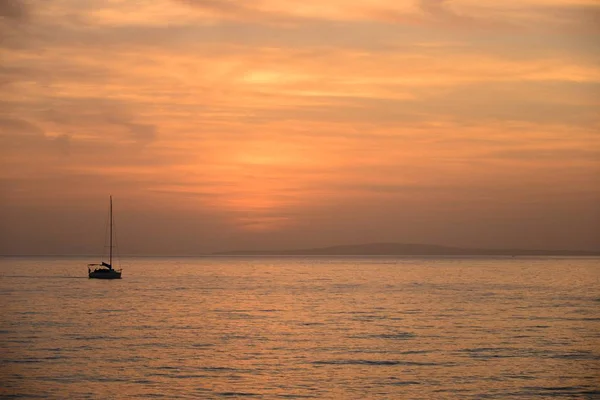 Tramonto Palma Mallorca Baleari Spagna — Foto Stock