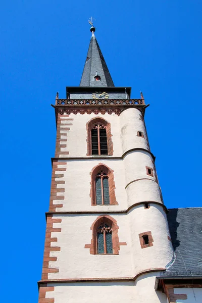 Gekleurde Kerk Raamdecoratie — Stockfoto