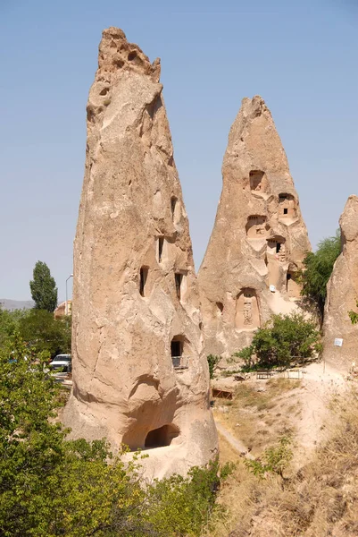 Phallusartike Fairy Chimneys Stand Love Valley — Stock Photo, Image