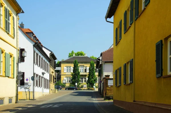 Strada Case Deidesheim Pflaz — Foto Stock