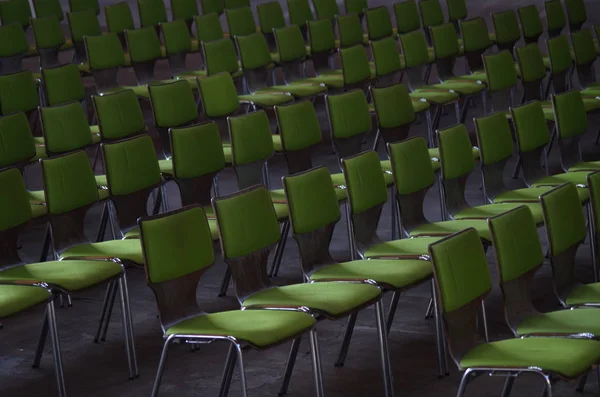 Empty Chairs Row — Stock Photo, Image