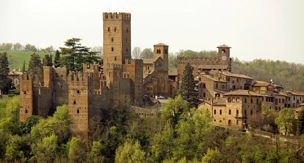 Castell Arquato Emilia Romagna — Foto de Stock