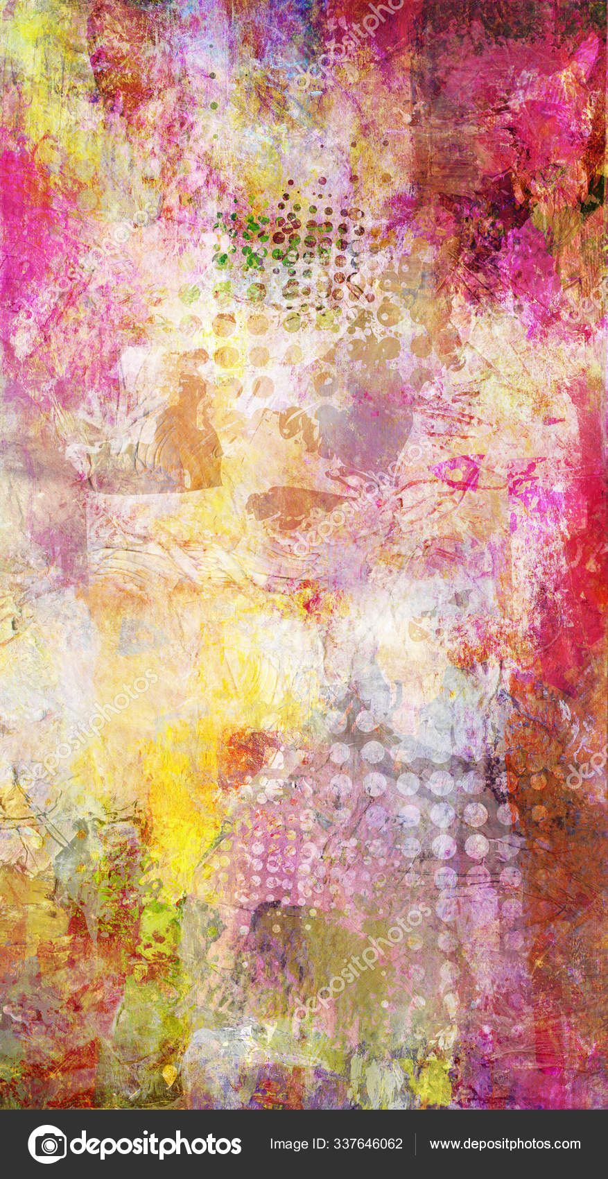 Mixed Media Background Level Collage — Stock Photo © PantherMediaSeller