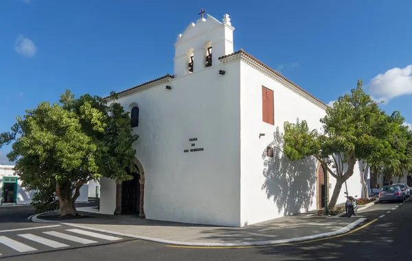 Kerk Yaiza Lanzarote — Stockfoto