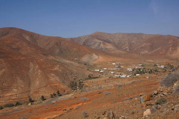 Uitzicht Pico Muda Fuerteventura — Stockfoto