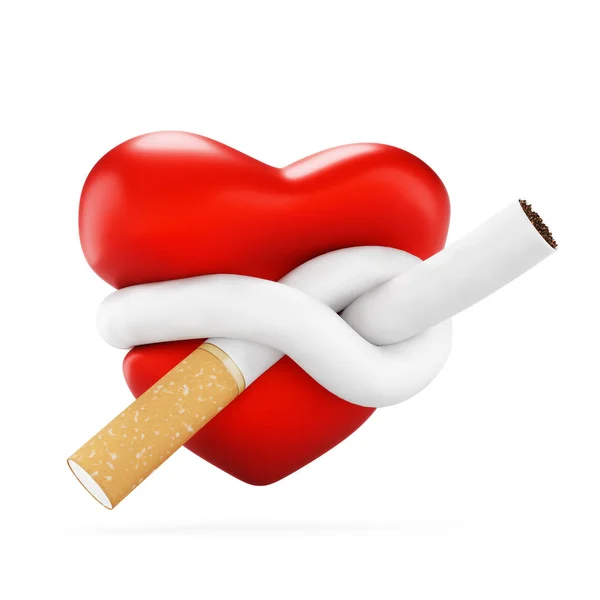 Render Cigarette — Stock Photo, Image