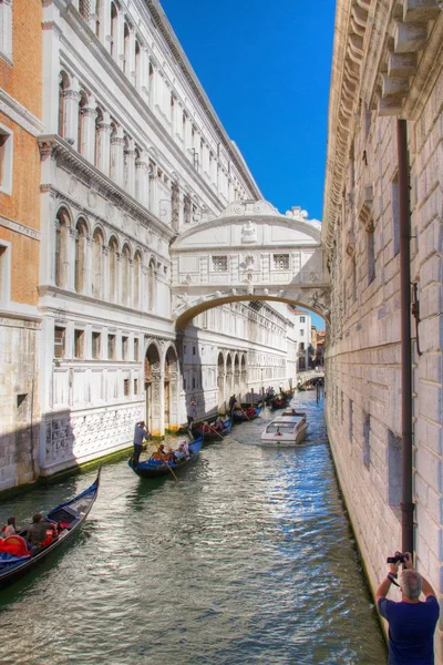 Turystyka Miejska Wenecji Włochy — Zdjęcie stockowe