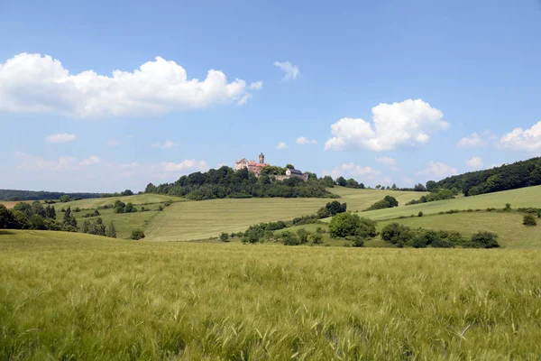 Vista Panorâmica Majestosa Arquitetura Medieval — Fotografia de Stock